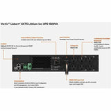Vertiv Liebert GXT5 Lithium-Ion Online UPS 1500VA/1350W 120V Tower/Rack UPS — GXT5LI-1500LVRT2UXL