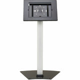Eaton Tripp Lite Series Secure Tablet Mount Floor Stand, Height-Adjustable, Black/Silver — DMTBS911