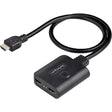 StarTech.com 2-Port HDMI Splitter, 4K 60Hz HDMI 2.0 Video, 4K HDMI Splitter 1 In 2 Out, 1x2 HDMI Display/Output Splitter, HDR/HDCP — HDMI-SPLITTER-4K60UP