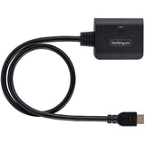 StarTech.com 2-Port HDMI Splitter, 4K 60Hz HDMI 2.0 Video, 4K HDMI Splitter 1 In 2 Out, 1x2 HDMI Display/Output Splitter, HDR/HDCP — HDMI-SPLITTER-4K60UP
