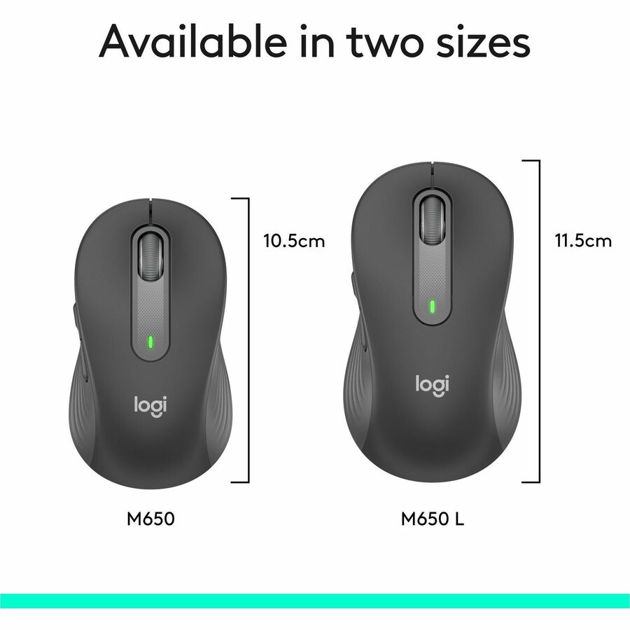Logitech Signature M650 L Left (Graphite) — 910-006234