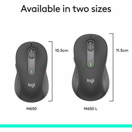 Logitech Signature M650 L Left (Graphite) — 910-006234