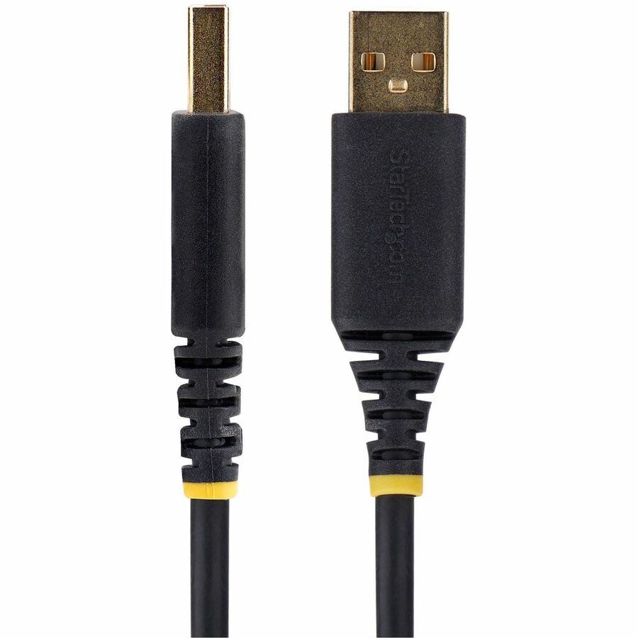 StarTech.com 3ft (1m) USB to Null Modem Serial Adapter Cable, COM Retention, FTDI, RS232, Changeable DB9 Screws/Nuts, Windows/macOS/Linux — 1P3FFCNB-USB-SERIAL