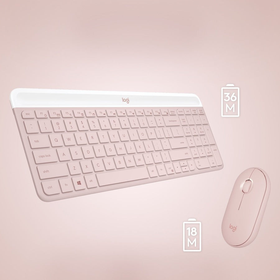MK470 Slim Combo Ultra-slim, Compact and Quiet Wireless Keyboard & Mouse Combo — 920-011311