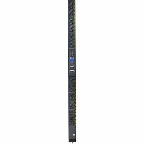 Eaton Single-Phase Metered Input Rack PDU G4, 100-240V, 24 Outlets, 16A, 3.8kW, C20/L6-20 Input, 10 ft. Cord, 0U Vertical — EVMIL620A