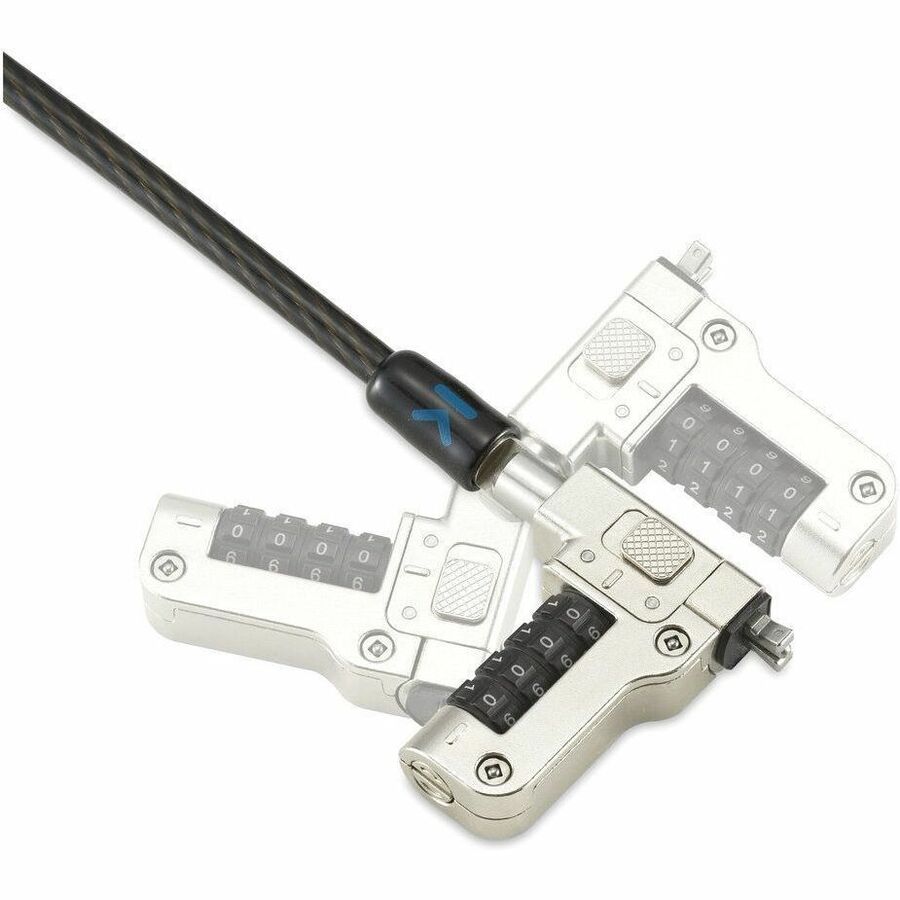 Kensington Slim N17 2.0 Combination Laptop Lock for Wedge-Shaped Slots — K65094WW