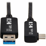 Eaton Tripp Lite Series VR Link Active Optical Cable (AOC) for Meta Quest 2, USB-A to USB-C (M/M), USB 3.2 Gen 1, 5 m (16.4 ft.) — UVR-05M-CA-AOC