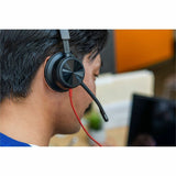 Poly Blackwire 8225 Stereo Microsoft Teams Certified USB-C Headset + USB-C/A Adapter — 8X225AA