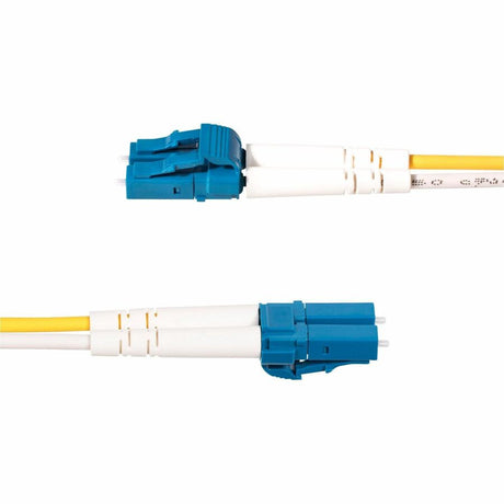 StarTech.com 5m (16.4ft) LC to SC (UPC) OS2 Single Mode Duplex Fiber Optic Cable, 9/125, 100G, Low Insertion Loss, LSZH Fiber Jumper Cord — SMLCSC-OS2-5M