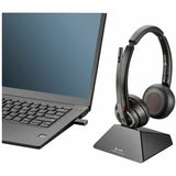 Poly Savi 8220 UC Microsoft Teams Certified DECT 1920-1930 MHz USB-A Headset — 77Y82AA#ABA