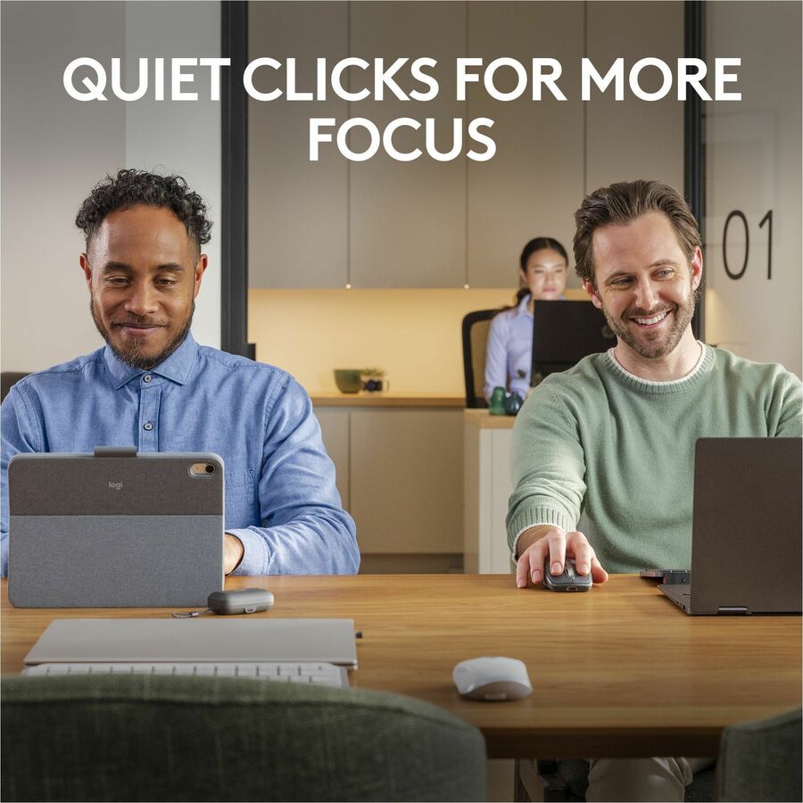 Logitech MX Anywhere 3S Compact Wireless Mouse, Fast Scrolling, 8K DPI Any-Surface Tracking, Quiet Clicks - Black — 910-006928
