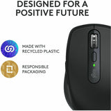 Logitech MX Anywhere 3S Compact Wireless Mouse, Fast Scrolling, 8K DPI Any-Surface Tracking, Quiet Clicks - Black — 910-006928