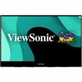 ViewSonic VX1655-4K-OLED 15.6 Inch 4K UHD Portable OLED Monitor with 2 Way Powered 60W USB C, Mini HDMI, Dual Speakers, and Built-in Stand with Magnetic Cover — VX1655-4K-OLED