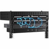 StarTech.com 2-Post 8U Heavy-Duty Wall Mount Network Rack, 19" Open Frame Server Rack with Adjustable Depth, Data Rack for IT Equipment~ — RK812WALLOA
