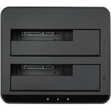 StarTech.com Dual-Bay USB 3.0 to SATA Hard Drive Docking Station, 2.5/3.5" SATA I/II/III, SSD/HDD Dock, USB Hard Drive Bays, Top-Loading — SDOCK2U33V