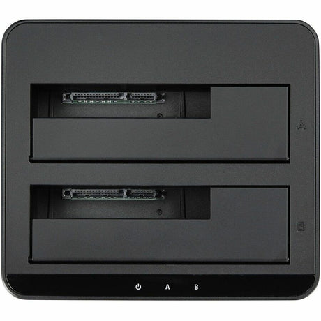 StarTech.com Dual-Bay USB 3.0 to SATA Hard Drive Docking Station, 2.5/3.5" SATA I/II/III, SSD/HDD Dock, USB Hard Drive Bays, Top-Loading — SDOCK2U33V