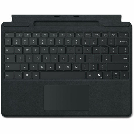 Microsoft Keyboard/Cover Case Microsoft Surface Pro Tablet - Black — 8XB-00139