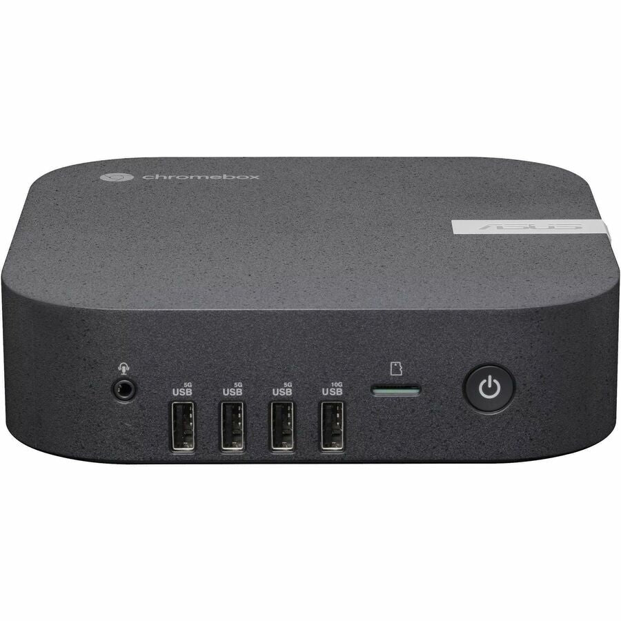 Asus Chromebox 5a CHROMEBOX5A-SC041UN Chromebox - Intel Celeron 7305 - 4 GB - 128 GB SSD - Mini PC - Eco Black — CHROMEBOX5a-SC041UN