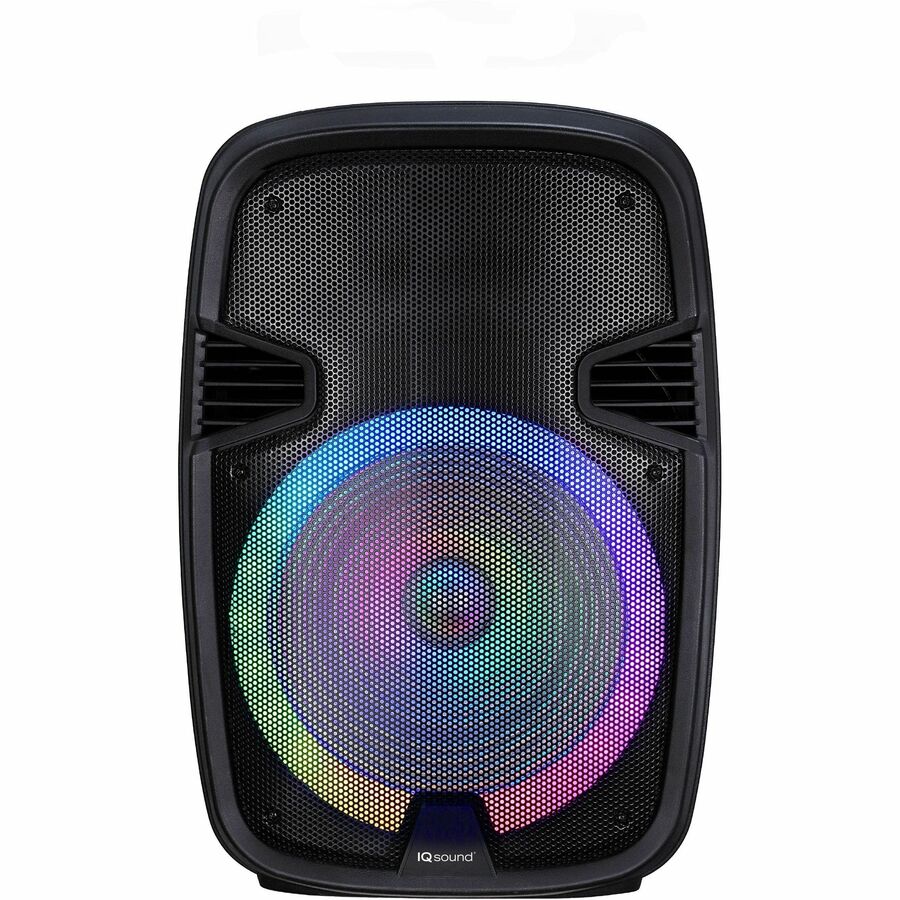 IQ Sound IQ-5715DJBT Portable Bluetooth Speaker System - 40 W RMS - Black — IQ-5715DJBT