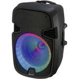 IQ Sound IQ-5715DJBT Portable Bluetooth Speaker System - 40 W RMS - Black — IQ-5715DJBT