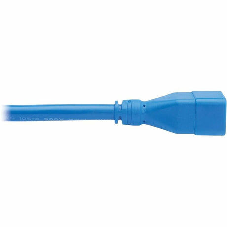 Eaton Tripp Lite Series Power Extension Cord, C20 to C19 - Heavy-Duty, 20A, 250V, 12 AWG, 6 ft. (1.8 m), Blue — P036-006-ABL