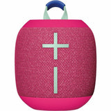 Ultimate Ears WONDERBOOM 4 Portable Waterproof Bluetooth Speaker With Big Bass and 360-Degree Sound, Dustproof Floating Speaker With 131ft (40m) Range, Pink — 984-001878