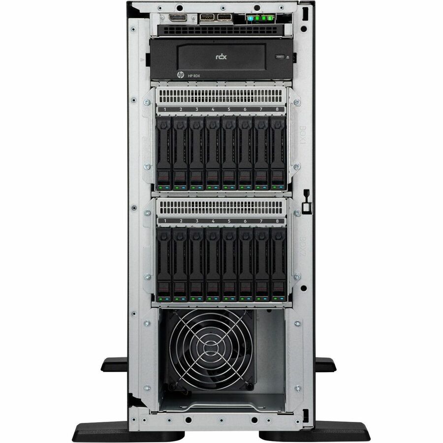 HPE SMART CHOICE ProLiant ML110 G11 4.5U Tower Server - 1 x Intel Xeon Silver 4514Y 2 GHz - 64 GB RAM - 1.92 TB SSD - (2 x 960GB) SSD Configuration - Serial ATA, Serial Attached SCSI (SAS) Controller — P71687-005
