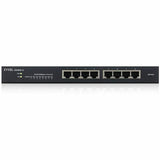 ZyXEL GS1900-8 Fanless 8 Port GbE L2 Web Managed Desktop Switch — GS1900-8