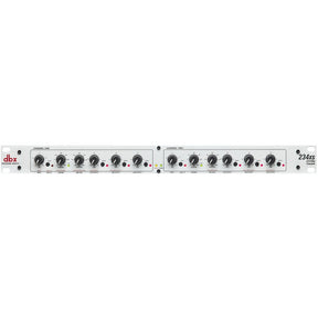 dbx Stereo 2/3 Way, Mono 4-Way Crossover with XLR Connectors — DBX234XSV