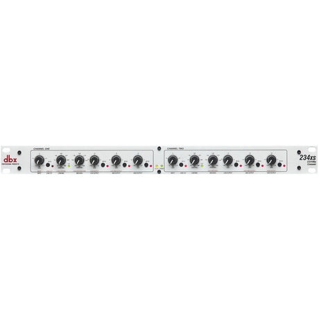 dbx Stereo 2/3 Way, Mono 4-Way Crossover with XLR Connectors — DBX234XSV
