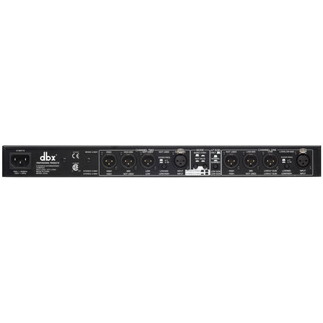 dbx Stereo 2/3 Way, Mono 4-Way Crossover with XLR Connectors — DBX234XSV