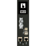 Eaton Tripp Lite Series 11.5kW 208-240V 3PH Switched PDU - LX Interface, Gigabit, 30 Outlets, IEC 309 16/20A Red 360-415V Input, Outlet Monitoring, LCD, 1.8 m Cord, 0U 1.8 m Height, TAA — PDU3XEVSR6G20