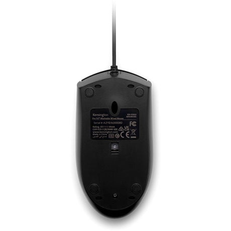 Kensington Pro Fit Wired Washable Mouse — K70315WW