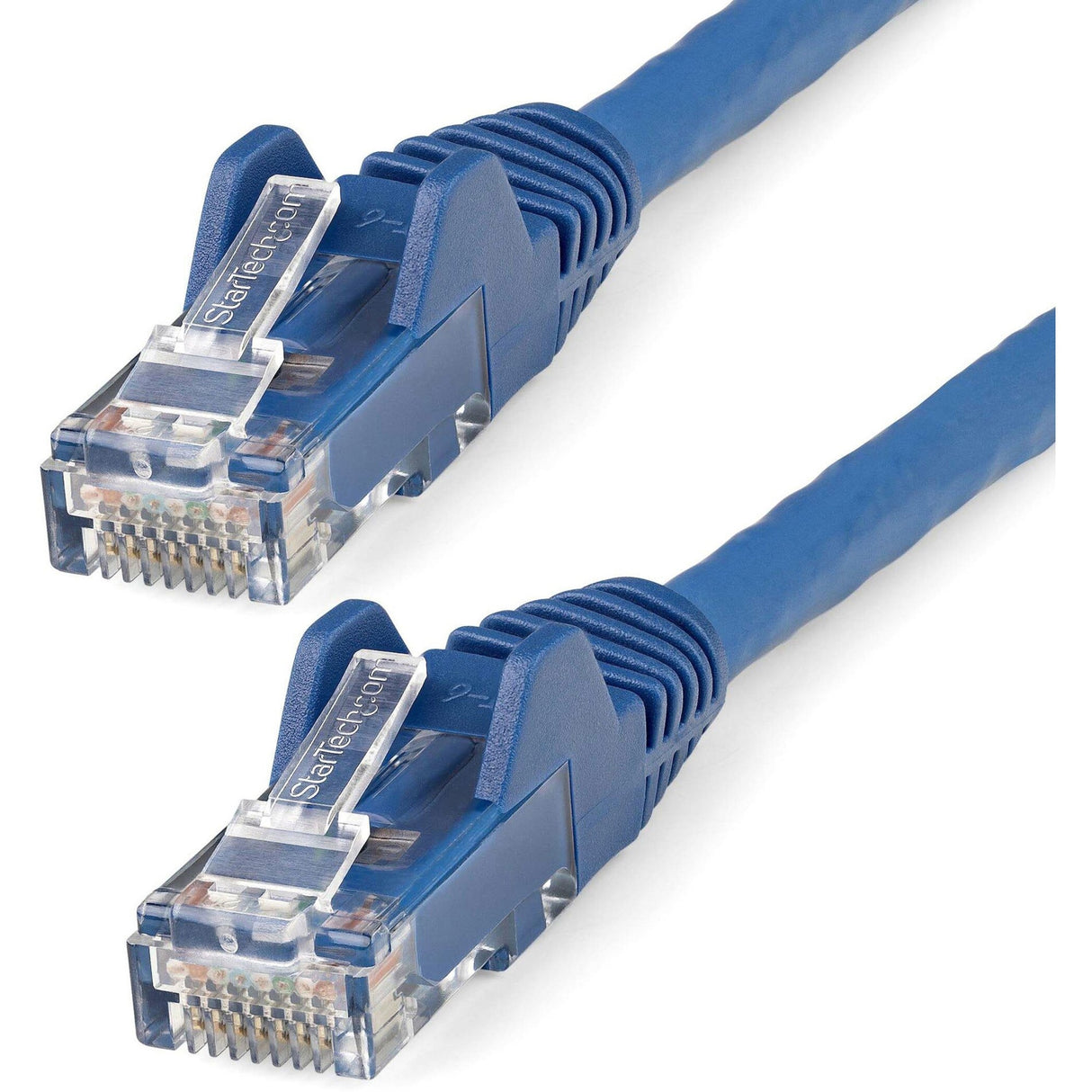 StarTech.com 4.6m(15ft) CAT6 Ethernet Cable, LSZH (Low Smoke Zero Halogen) 10 GbE Snagless 100W PoE UTP RJ45 Blue Network Patch Cord, ETL — N6LPATCH15BL