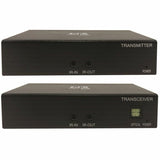 Eaton Tripp Lite Series HDMI over Cat6 Extender Kit, Transmitter and Receiver with Repeater, 4K 60Hz, 4:4:4, IR, HDR, PoC, 230 ft., TAA — B127A-111-BHTH
