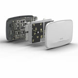Zyxel Wi-Fi 7 BE22000 Wireless MultiGig Pro Access Point | Tri-Band Operation | Smart Antenna |10G Uplink | Mesh |Cloud, App, Direct or Controller Mgmt | PoE++ | Nebula Pro Pack | WBE660S