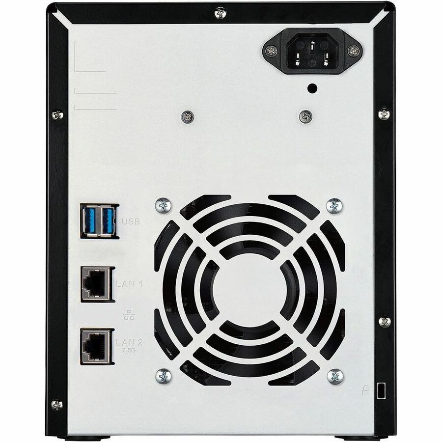 BUFFALO TeraStation 3430DN 4-Bay Secure SMB Desktop NAS 4TB (2x2TB) with Hard Drives Included — TS3430DN0402