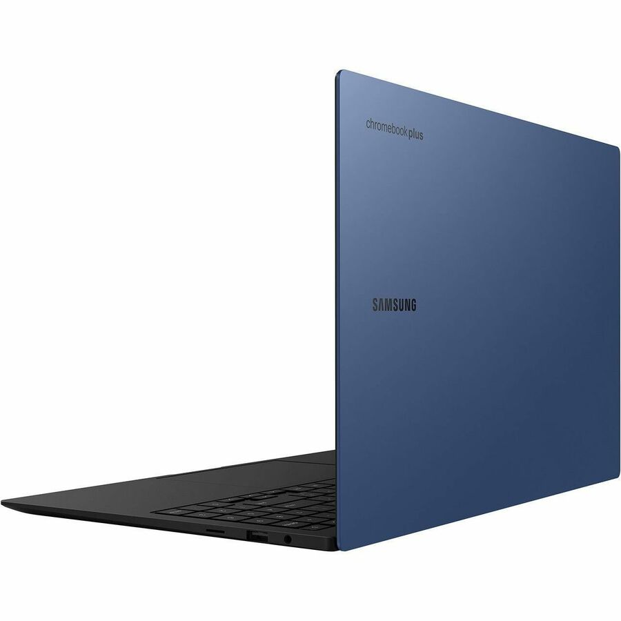 Samsung Chromebook Plus XE550XGA-KC1US 15.6" Chromebook - Full HD - Intel Core 3 100U - 8 GB - 256 GB Flash Memory - Neptune Blue — XE550XGA-KC1US