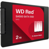 WD Red SA500 WDS200T2R0A 2 TB Solid State Drive - 2.5" Internal - SATA (SATA/600) — WDS200T2R0A-68CKB0