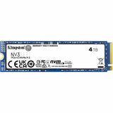 Kingston NV3 4 TB Solid State Drive - M.2 2280 Internal - PCI Express NVMe (PCI Express NVMe 4.0 x4) — SNV3S/4000G