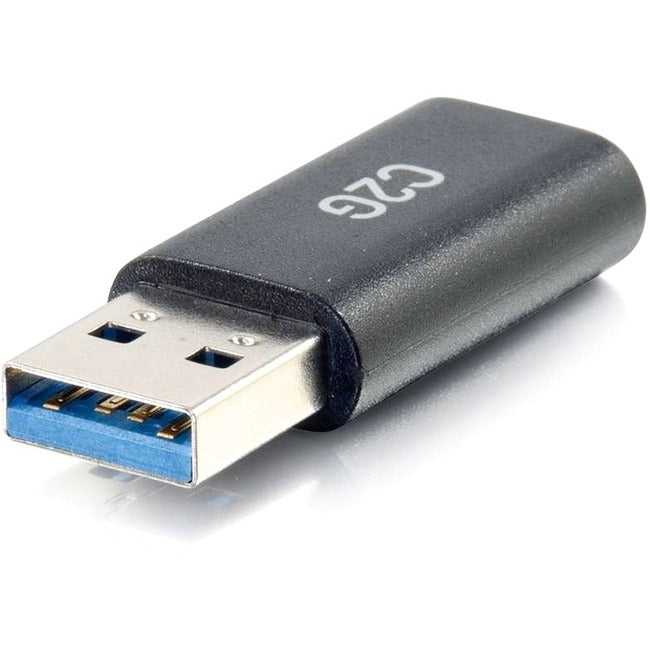 C2G USB-C Female to USB-A Male SuperSpeed USB 5Gbps Adapter Converter — 54427