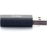 C2G USB-C Female to USB-A Male SuperSpeed USB 5Gbps Adapter Converter — 54427