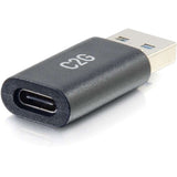 C2G USB-C Female to USB-A Male SuperSpeed USB 5Gbps Adapter Converter — 54427