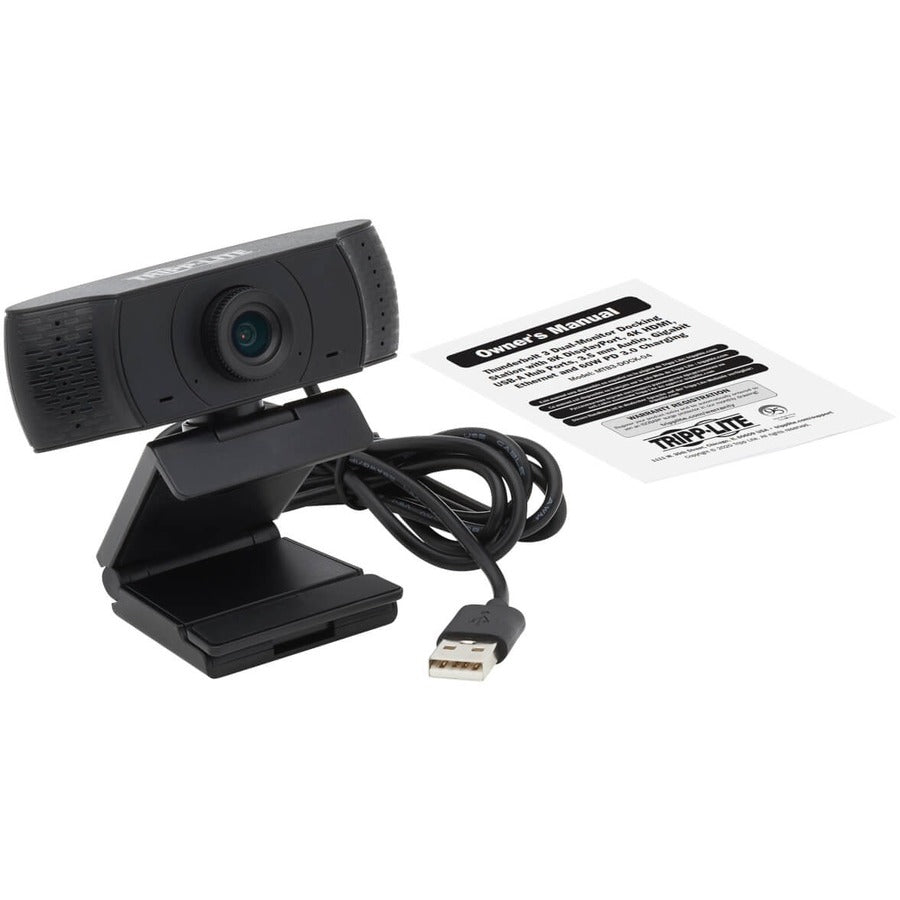 Eaton Tripp Lite Series HD 1080p USB Webcam with Microphone for Laptops and Desktop PCs — AWC-001