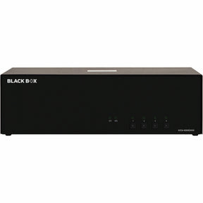 Black Box Secure NIAP 4.0 Certified KVM Switch - 4-Port, Quad-Monitor, DVI, HDMI, DisplayPort, CAC — KVS4-4004DHVX