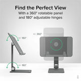 Plugable Magnetic Tablet Holder for MagSafe iPad Pro 12.9 Stand Portable — AMS-STAND13
