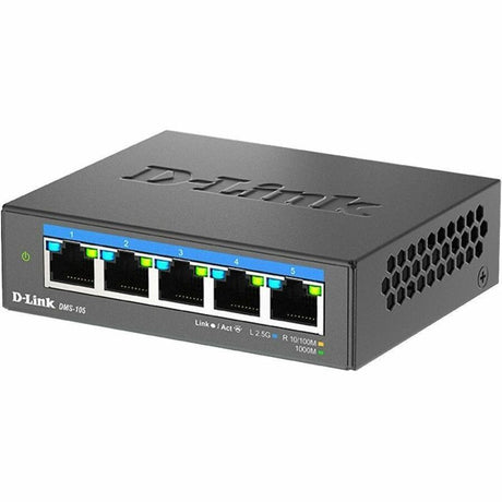 D-Link 5-Port Multi-Gigabit Unmanaged Switch — DMS-105