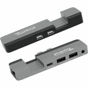 Plugable 5-in-1 USB C Hub Multiport Adapter for MacBook Pro 14/16 Inch, Macbook Air M2 — AMS-5IN1E