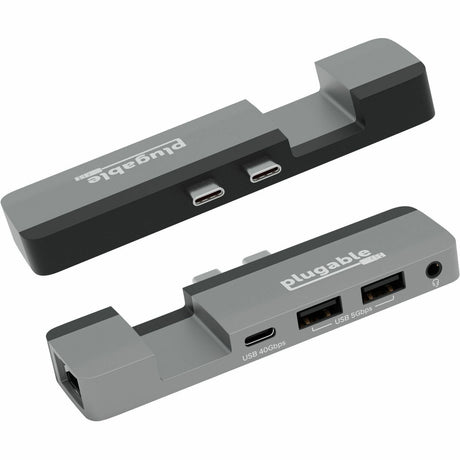 Plugable 5-in-1 USB C Hub Multiport Adapter for MacBook Pro 14/16 Inch, Macbook Air M2 — AMS-5IN1E