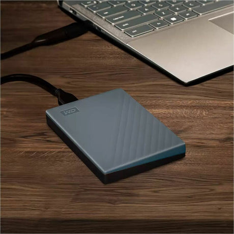 WD My Passport WDBWML0020BGY-WESN 2 TB Portable Hard Drive - External - Silicon Gray — WDBWML0020BGY-WESN